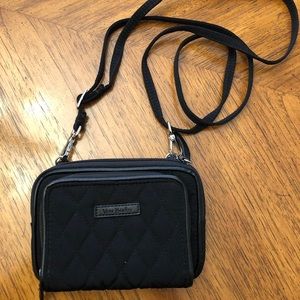 Vera Bradley Microfiber Wallet Crossbody